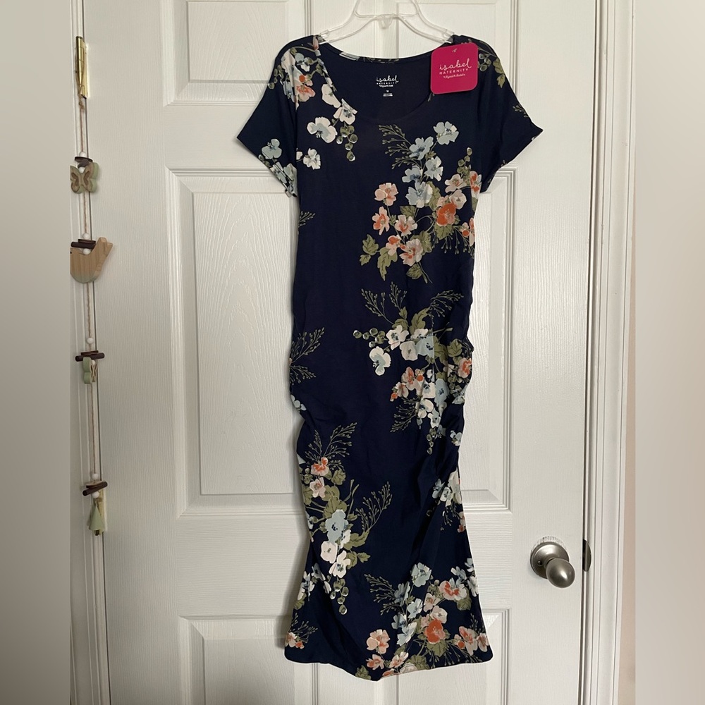 Floral Navy Dress
